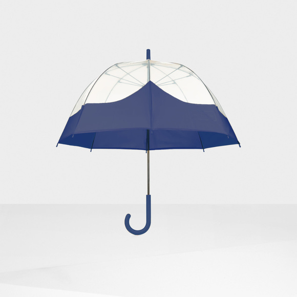 Original Moustache Bubble Umbrella - Blue